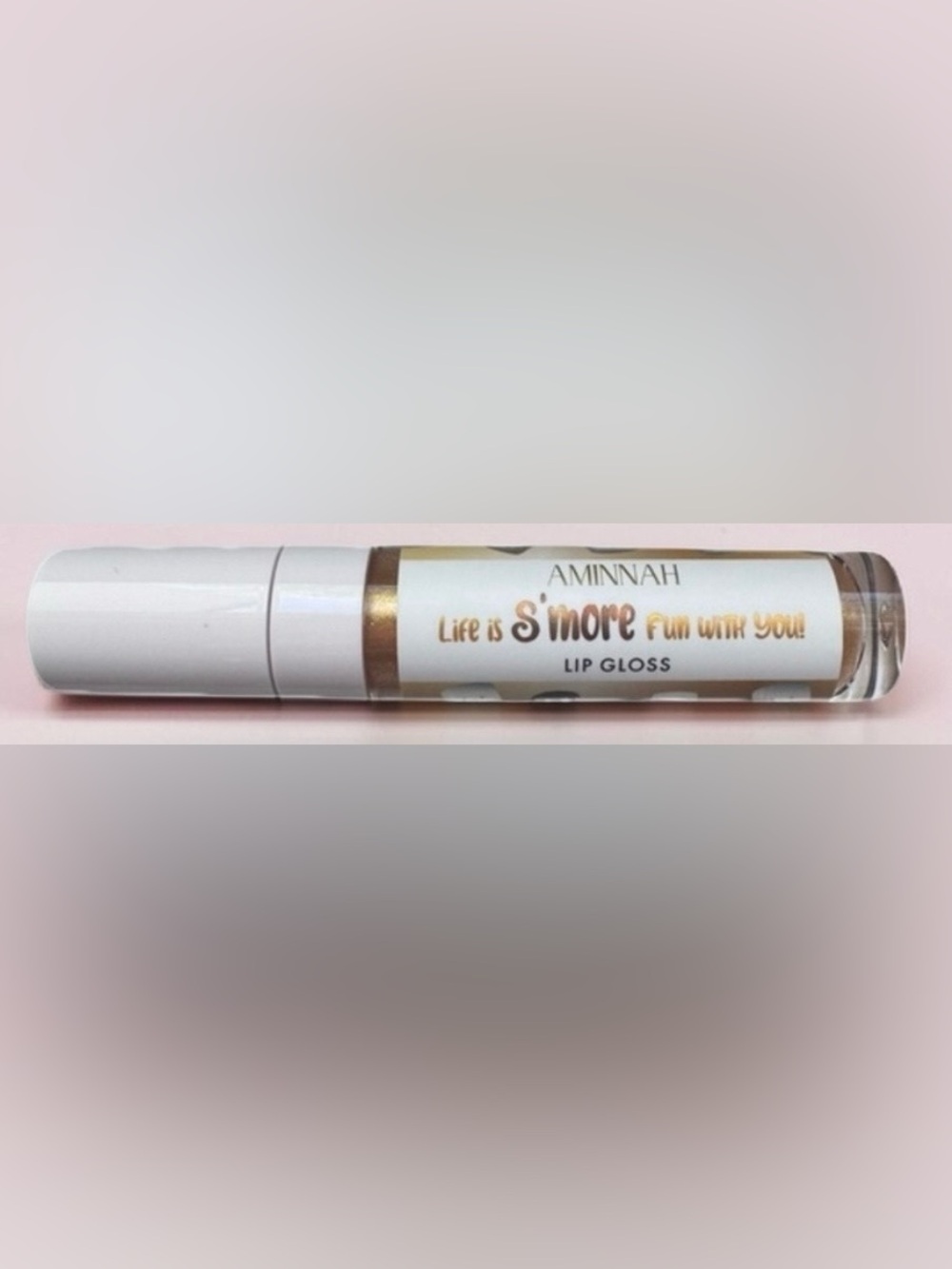 Aminnah Lip Gloss Life’s S’more Fun With You Full Size NEW